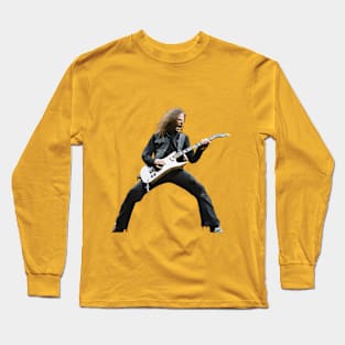 Musician and his guitar Long Sleeve T-Shirt